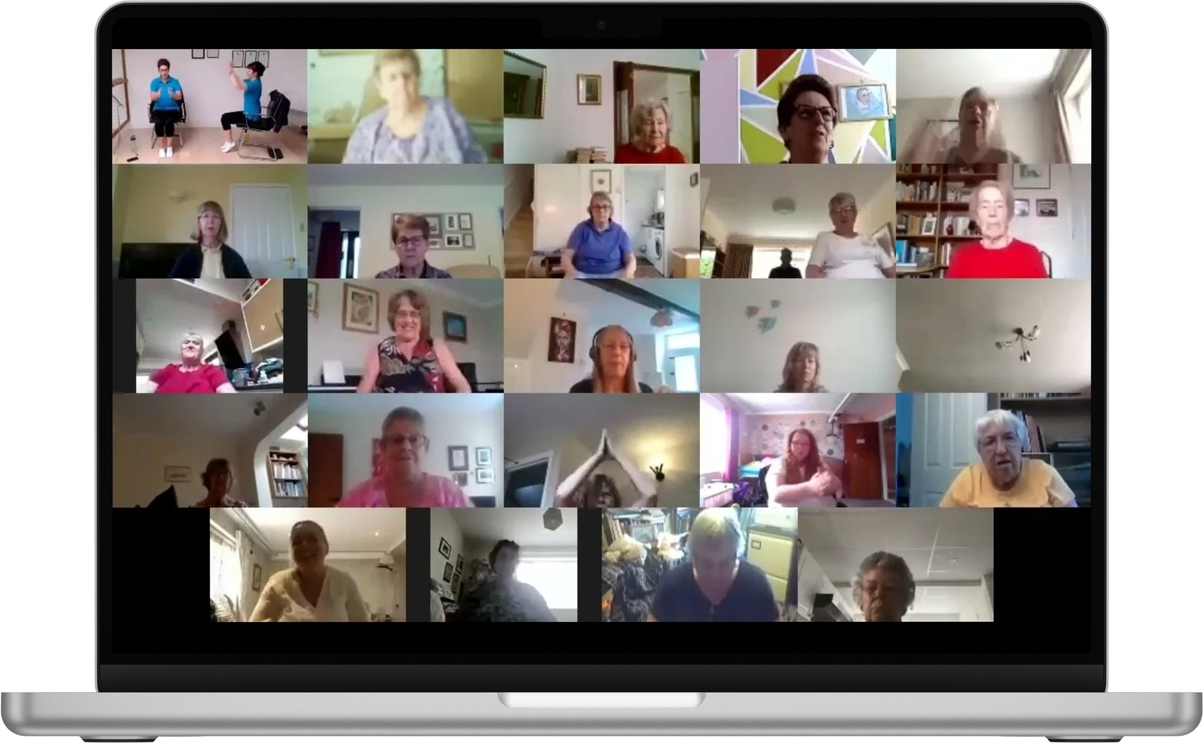 MOVEability online seated chair exercise class