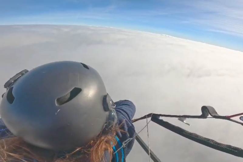 Debbie Mumford paragliding to raise money for MOVEability